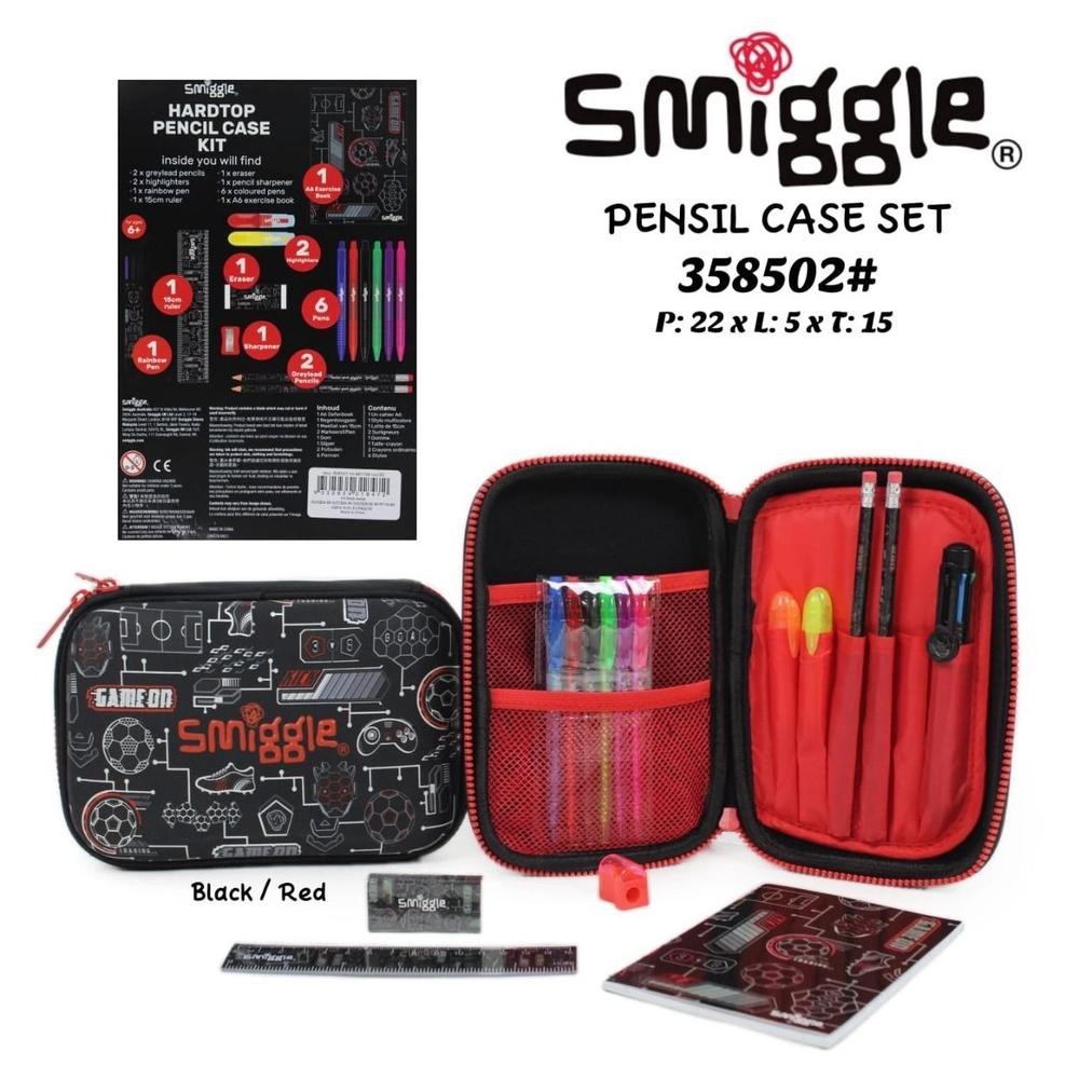 

As25 Smiggle Hardtop Pencil Case Kit (Set Pencil Case Dan Isi) Viral