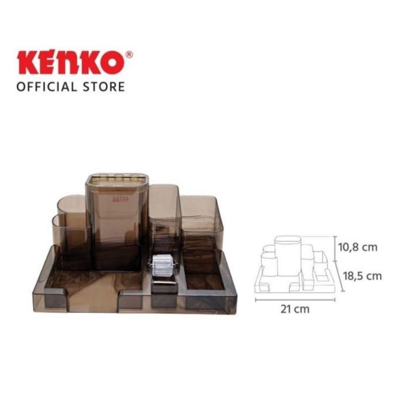 

Xd27 Kenko Desk Set K-159 - Tempat Pensil Meja BisaCod