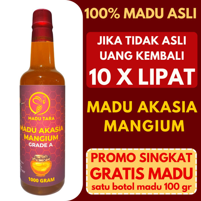 

MADU NEKTAR AKASIA MANGIUM 100% ASLI MENTAH MURNI RAW HONEY MADU TARA