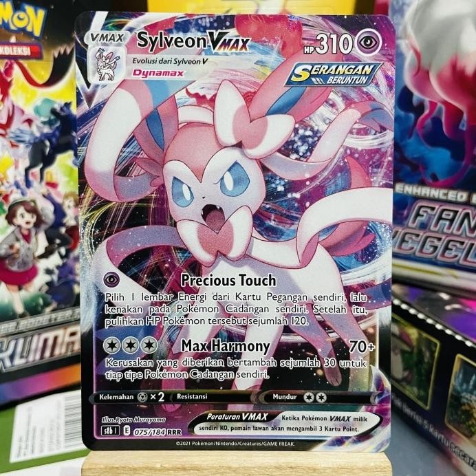 Sylveon VMAX RRR s6a 041/069 - Pokemon TCG Indonesia