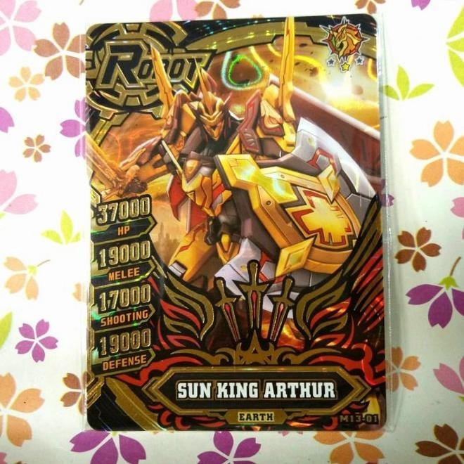 HERO OF ROBOTS GALAXY EPOCH 1 LEGEND SUN KING ARTHUR HARGA KHUSUS