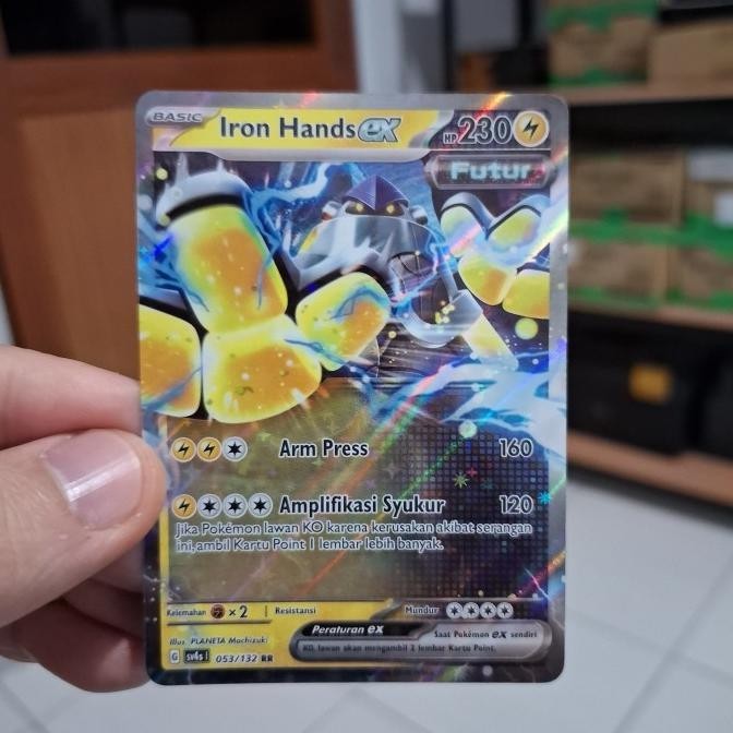 IRON HANDS EX POKEMON TCG INDONESIA HARGA SPESIAL