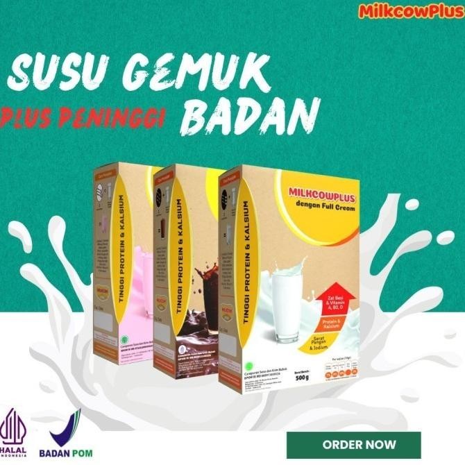

Paket Susu Gemuk Badan Milkcow Plus 1000 gram HNT