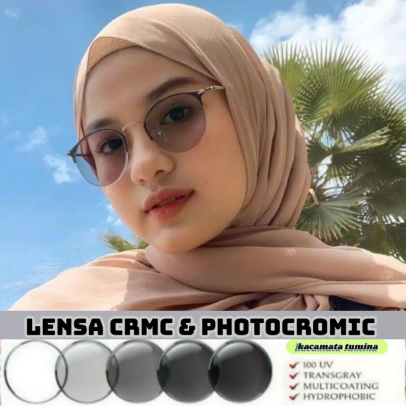 kacamata minus antiradiasi 1303(frame+lensa) kacamata