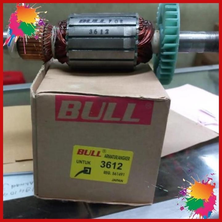 (smt) armature makita 3612 angker mesin router makita 3612 bull