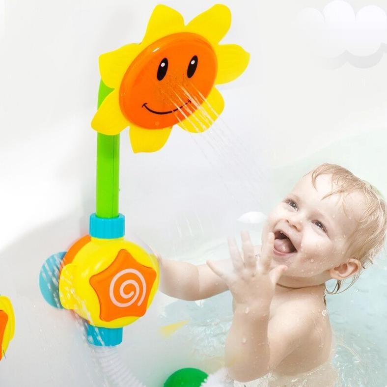 Termurah Sunflower Shower Elektrik Baby Bath Toys Mainan Shower Anak Shower Mandi Anak Mainan Mandi 