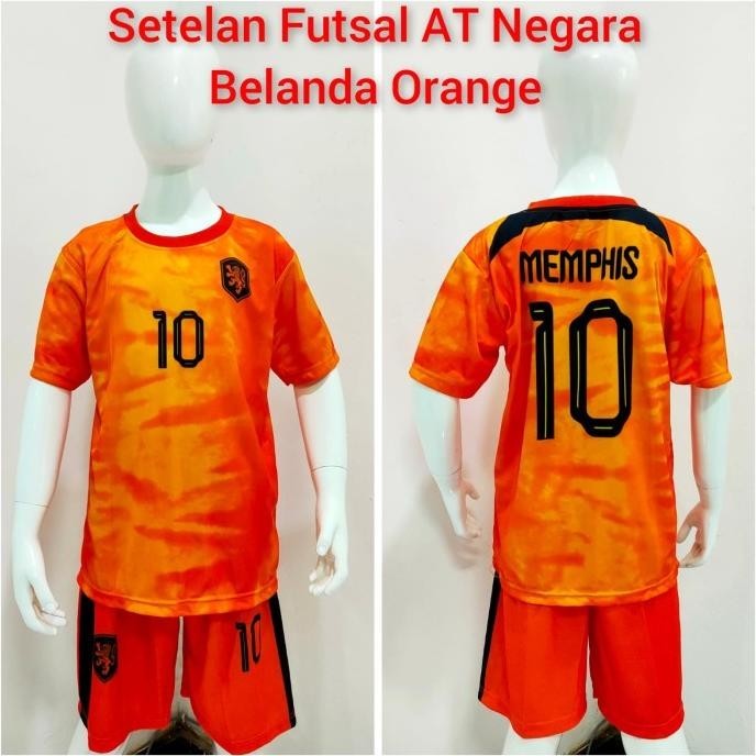 Setelan Futsal Anak Tanggung Olahraga Baju Sepakbola JuniorLiga Negara