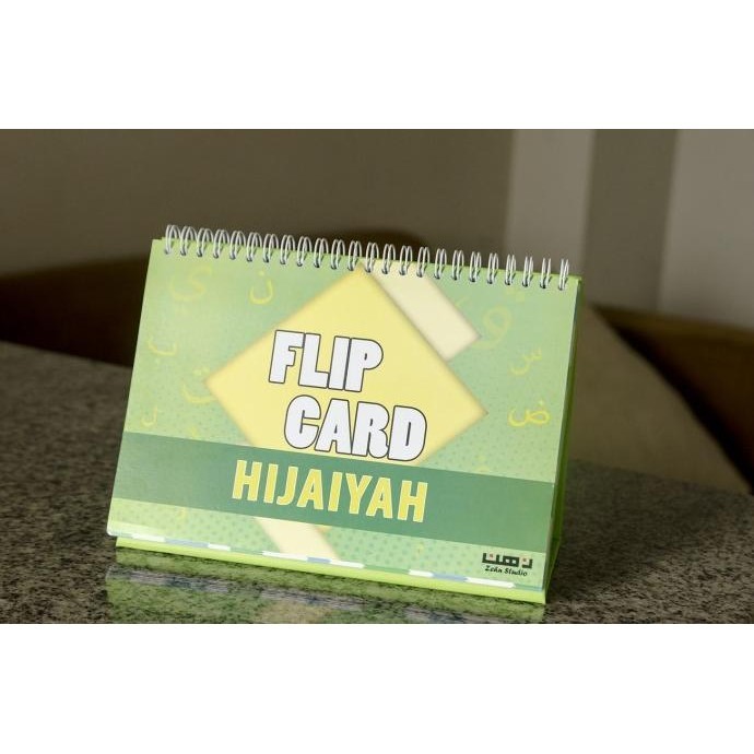 Flip Card Hijaiyah - Media Belajar Anak FlipCard ZehnStudio Flash Card