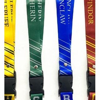 

Po Lanyard Gryffindor Slytherin Ravenclaw Hufflepuff Hogwarts Id Card