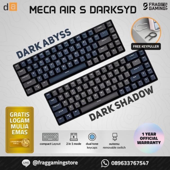 Promo alliance Meca Air S / DA Meca Air S Cerulean Keyard