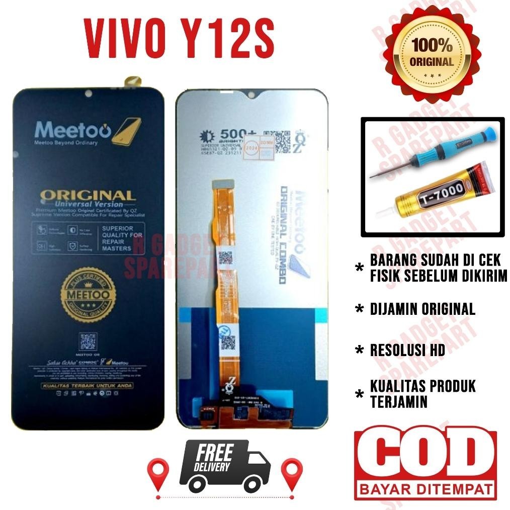 (DISKON) Lcd Vivo Y12S Original OEM Quality Lcd Touchscreen Vivo Y12S Fullset