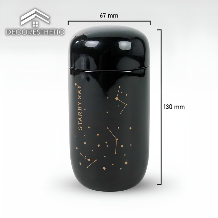 Starry Dust Tumbler Thermos Cup Gelas Termos Kopi Teh ni 200 ml