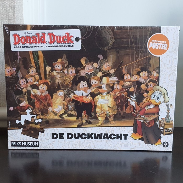 Aru Limited Edition Cartoon Disney Donald Duck Puzzle 1000 Pcs