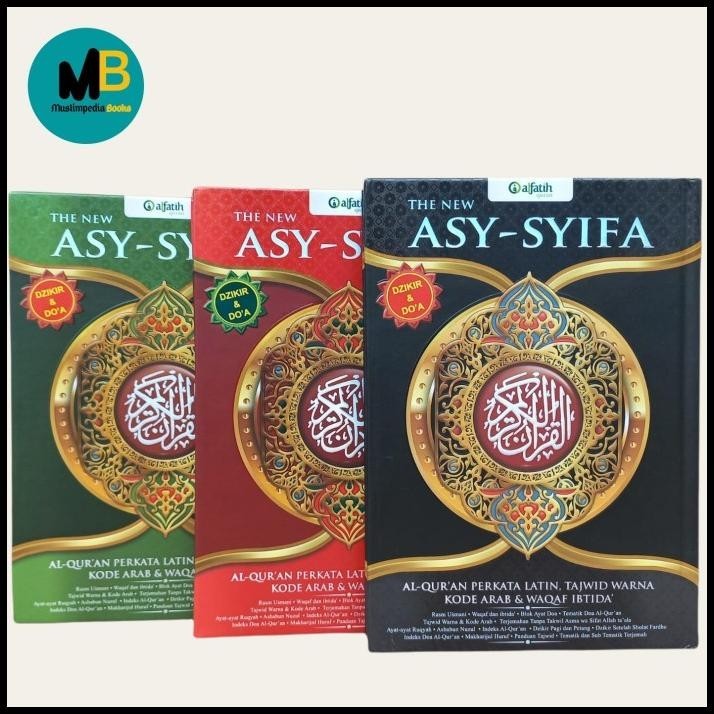 

Alquran Asy Syifa Terjemah Per Kata Uk A4, Al Quran Latin Tajwid Warna