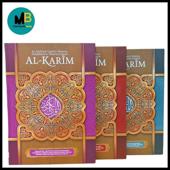 

Al-Quran Tajwid Mudah Al-Karim Uk A5, Al Quran Al Karim Terjemah Latin