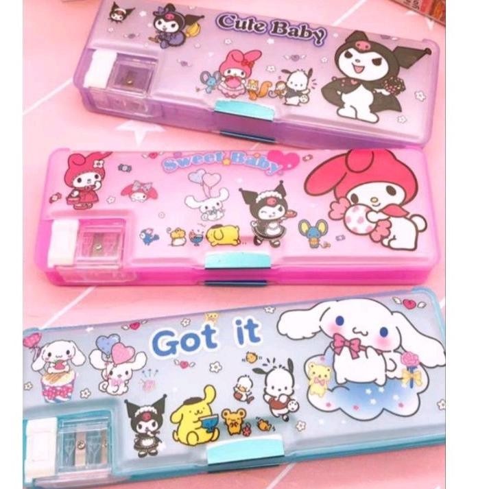 

Ez23 TEPAK PENSIL CINNAMOROLL / KOTAK PENSIL IMPORT MELODY / TEMPAT PENSIL KUROMI Premium