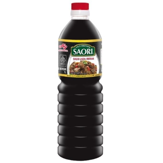 

Saus Lada Hitam Saori / Black Pepper Sacue Saori - 1 Ltr H85S