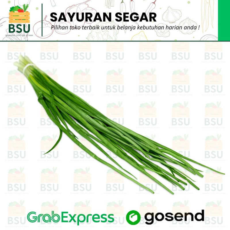 

Sayuran Segar Bandung - Daun Bawang 150 gram