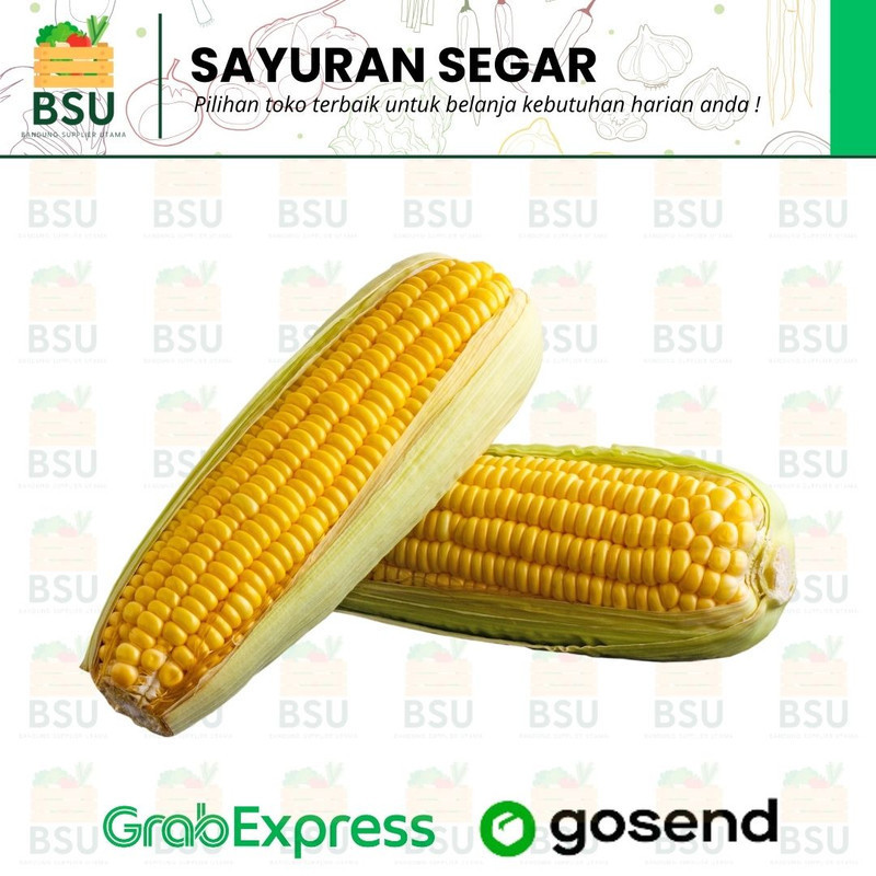 

Sayuran Segar Bandung - Jagung Kupas 250 gram