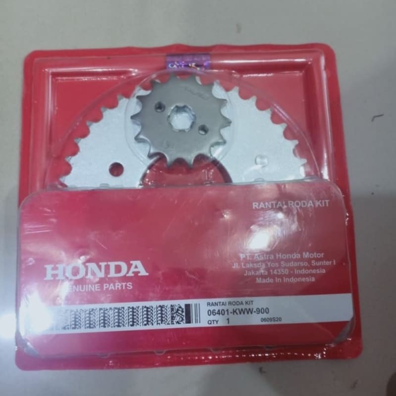 Gear Gir Set 06401 - KWW - 900 Rantai Roda Kit New Blade