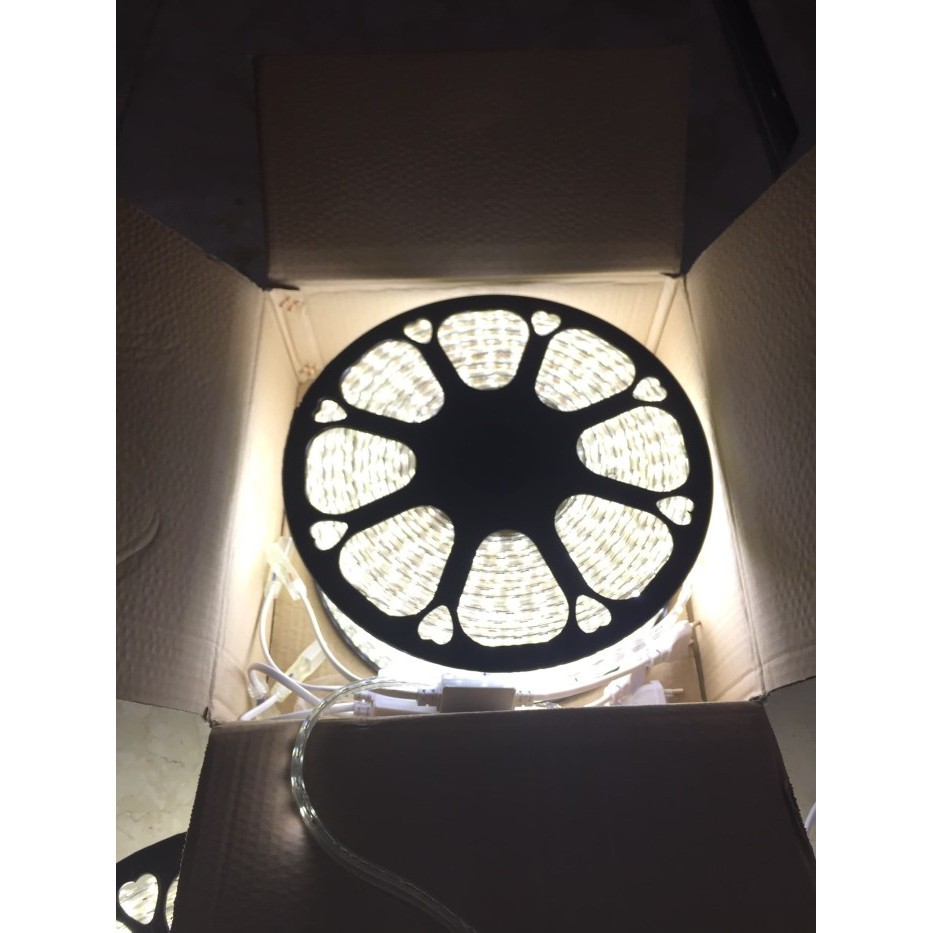 Led Strip Selang, Kotak, Mata Smd 5050 220V Putih Lampu