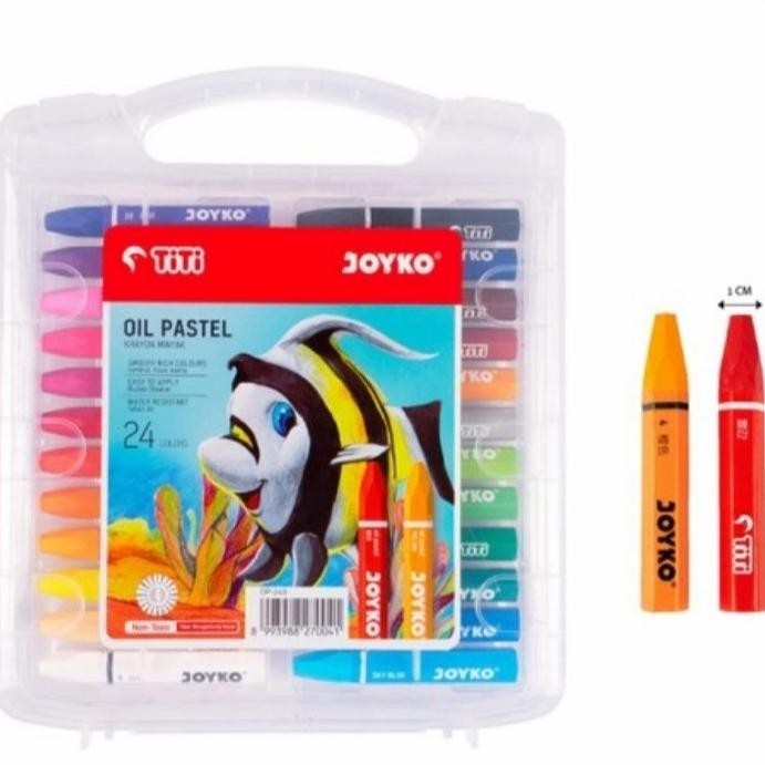 

Crayon / Oil Pastel Joyko 24 Warna (Lagi Rame)