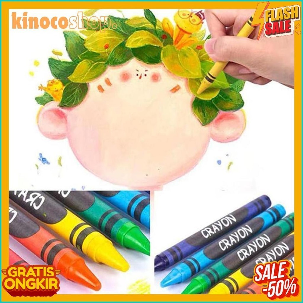 

Art Set 208 Pensil Warna Crayon Set 208Pcs/Crayon Mewarnai 208 Warna (6.6)