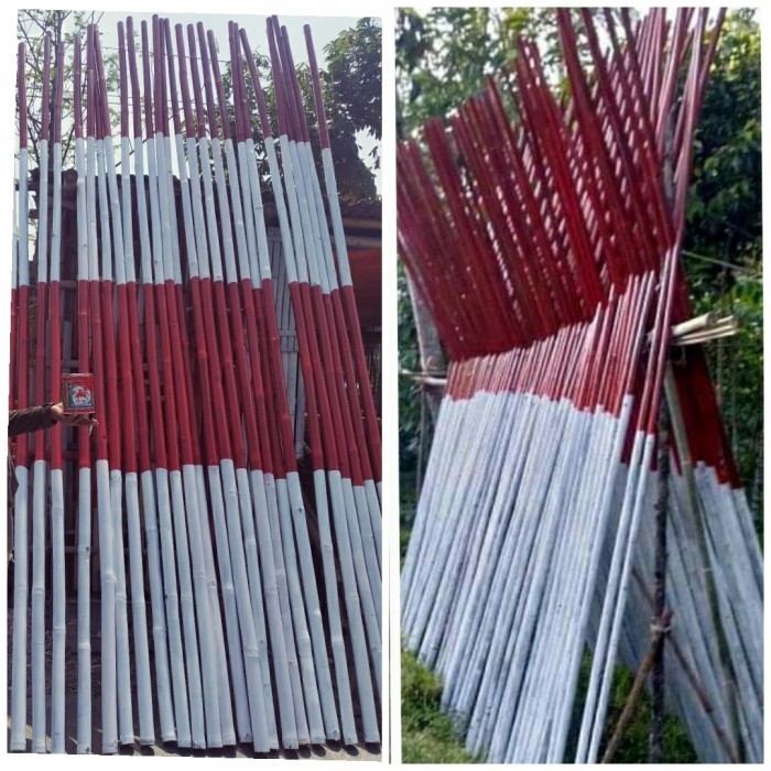 Bambu Tiang Bendera Umbul-Umbul