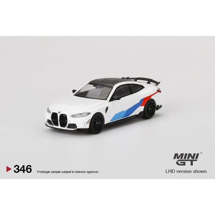 Ane Minigt 346 Bmw M4 M Performance (G82) Alpine White Diecast Mobil Mgt
