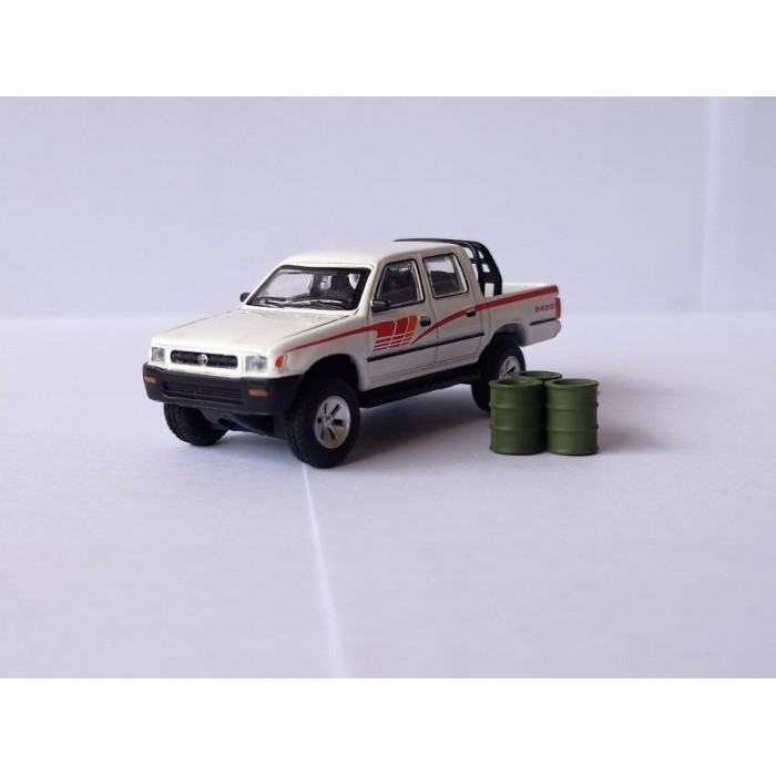 Ane Diecast Mobil Toyota Hilux 1999 Putih Diecast Mobil Koleksi Murah