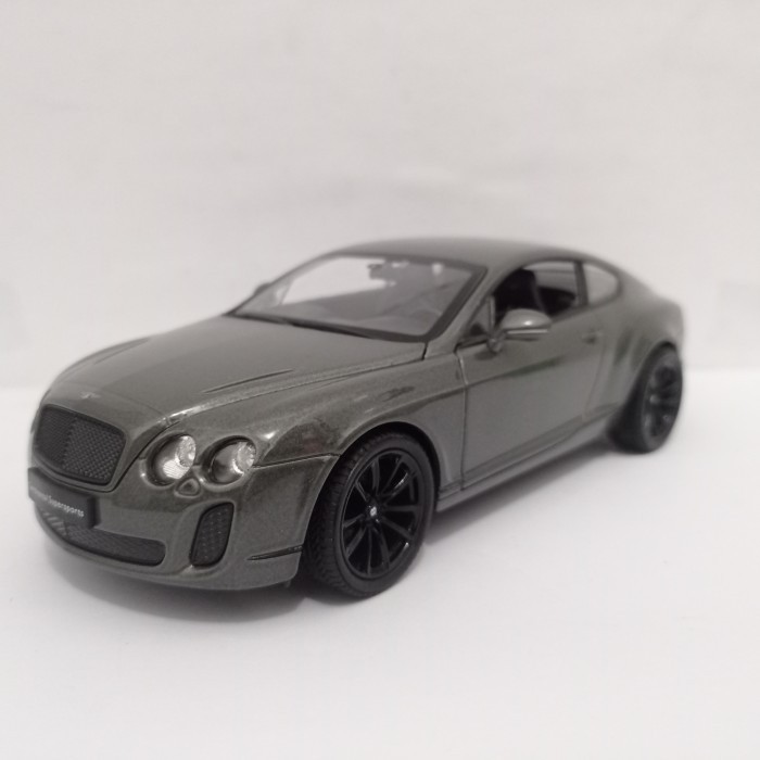 Ane Diecast Mobil Bentley Continental Supersports Welly 1:24 Koleksi Murah