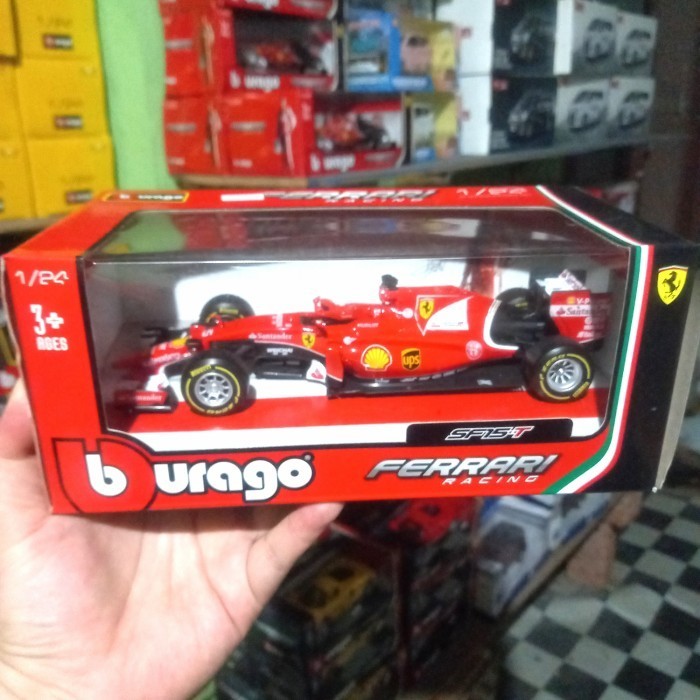 Ane Diecast Mobil F1 Formula 1 Ferrari 1:24