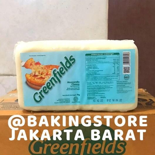 

Keju Mozarella Greenfields 1 Kg | Mozarella Cheese Greenfields