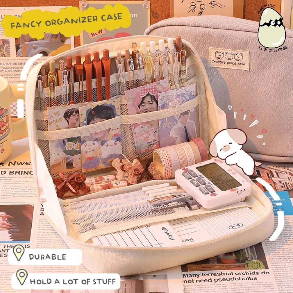 

Promo Gila Pastel Aesthetic And Cute Fancy Pencil Case L Travel Case L Kotak Pensil Besar L Travel Pouch L Make Up Pouch L Kotak Make Up Dan Skincare L Tempat Jalan L Storage Besar L Penyimpanan Banyak L Kotak Penyimpanan L Kotak Pensil Make Up Besar L