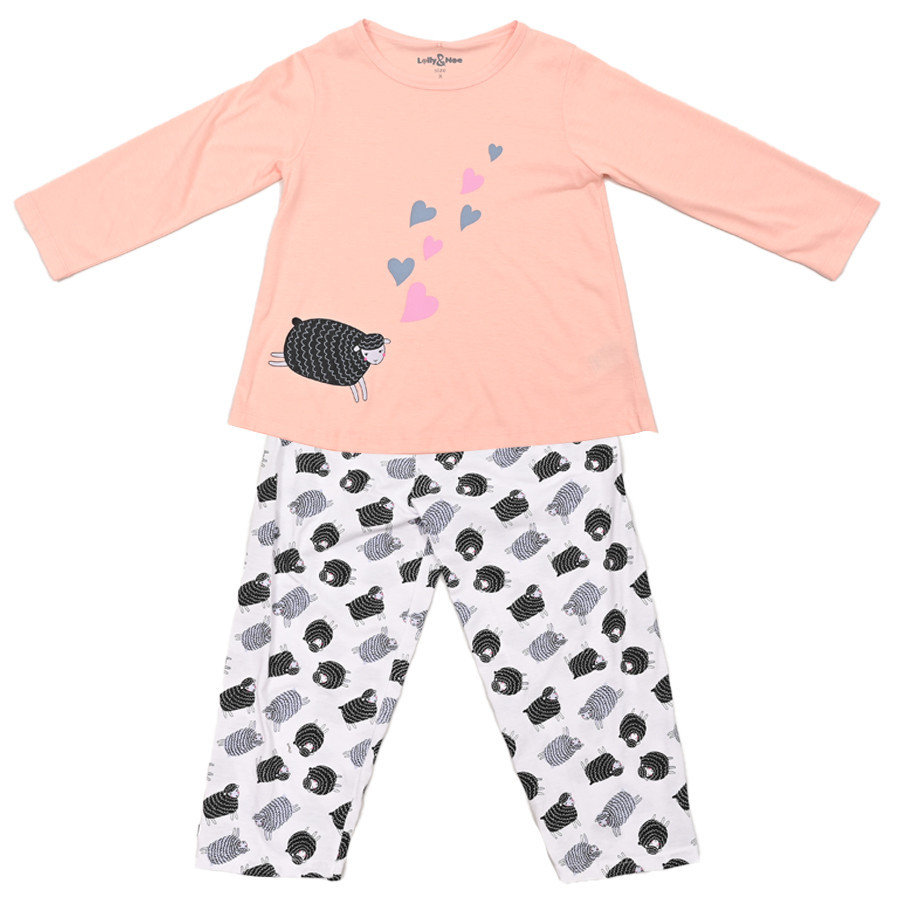 Star (ex Rambla) - Lolly & Noe Baju Lengan Panjang Anak Perempuan Full Of Love