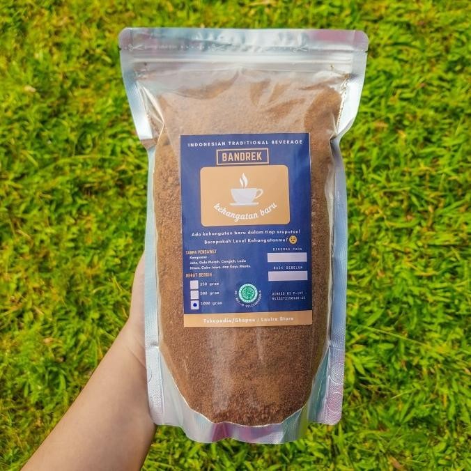 

Bandrek Bubuk 1 Kg (1000 gr) terbuat dari rempah-rempah alami & halal H24S