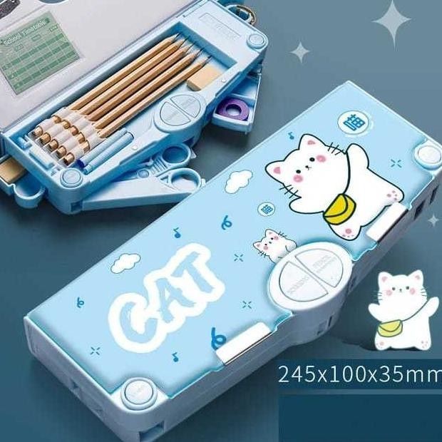 

Diskon Gede Kotak Pensil Anak Serbaguna Mekanik Anak Sekolah Mekanik Multifungsi Serbaguna Fullset Penggaris Gunting Original Viral