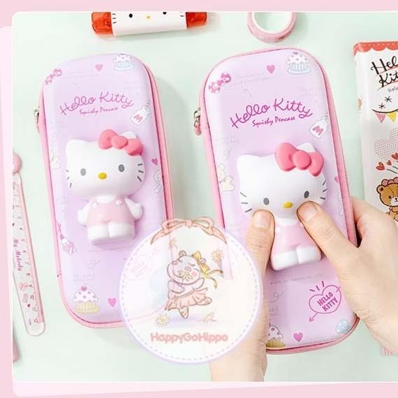 

Cod Tempat Pensil Sanrio Squishy/ Tempat Pensil Sanrio Hellokitty/ Mymelody/ Cinnamoroll/ Kuromi Cod