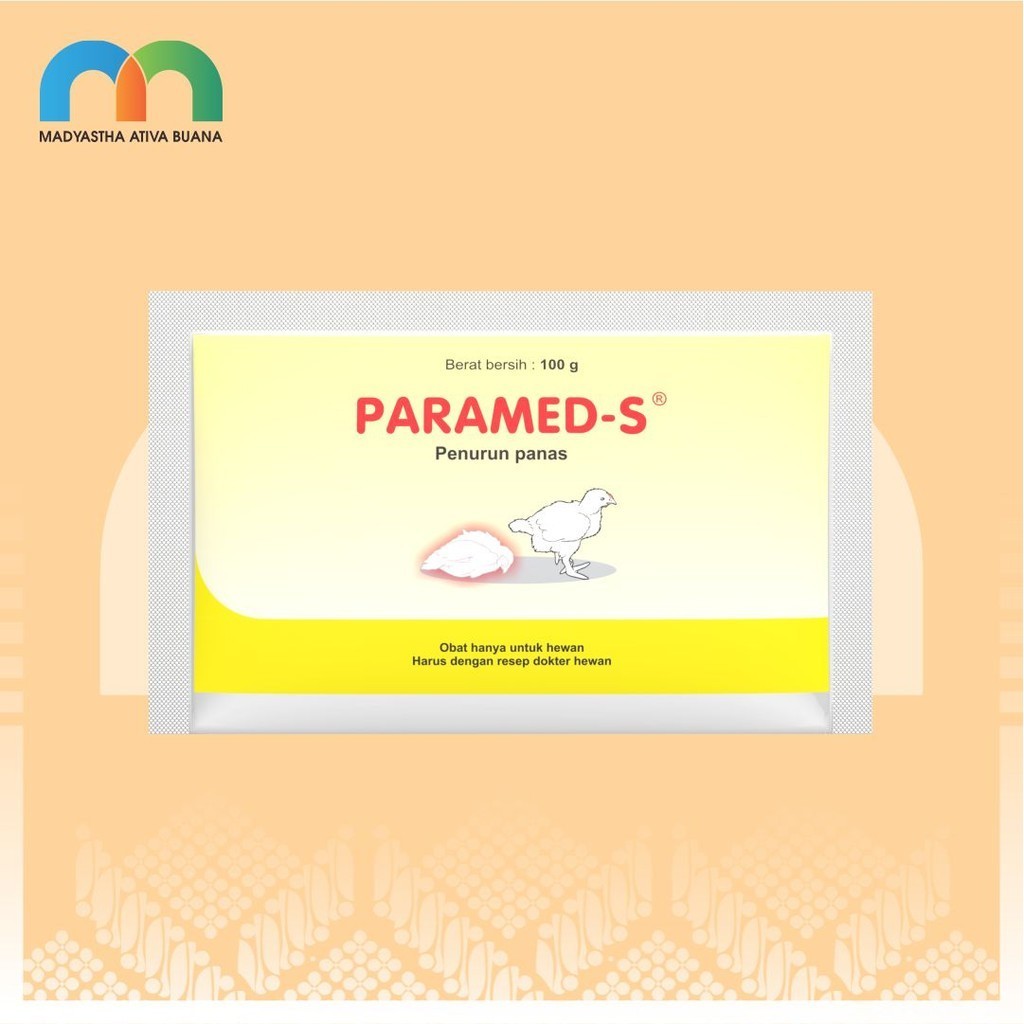 Paramed 100G Medion Obat penurun panas Ayam
