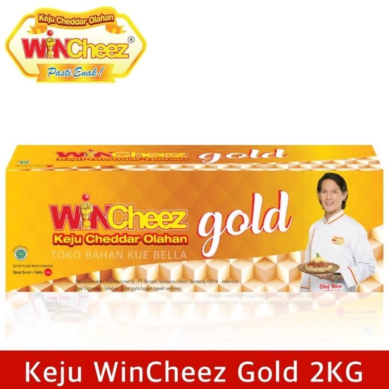 

(DISKON) Keju WINCHEEZ GOLD 2KG - Cheddar Cheese