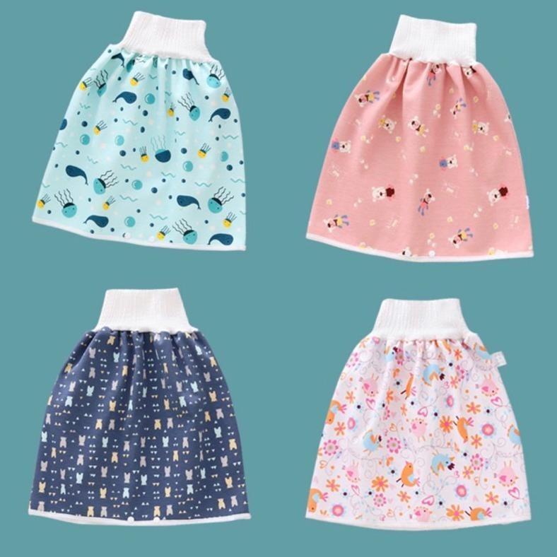 COD Celana Rok Ompol Ngompol Anak Bayi/ Celana Perlak Pipis Anak Waterproof/ Rok Clodi Anti Ngompol 