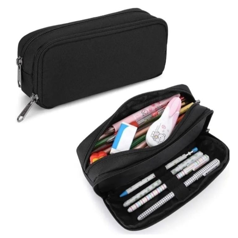 

XCT-2328 TJR Tas Alat Tulis Kotak Pensil Pena Kapasitas Besar Kantong Penyimpanan Marker Alat Tulis Sederhana Organizer Kantor Sekolah Berkualitas