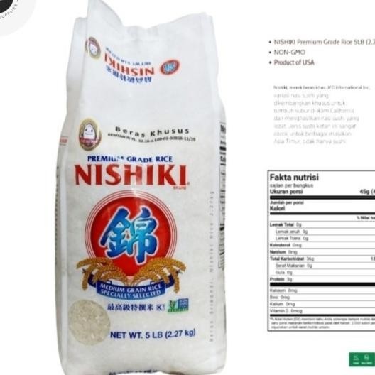 

Nishiki Rice Japang 2.27Kg
