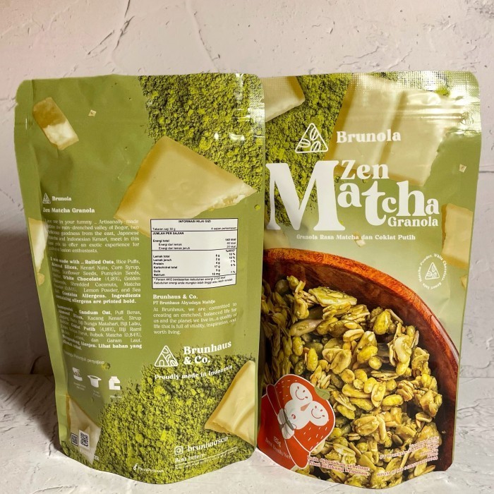 

Brunhaus Zen Matcha Granola K02