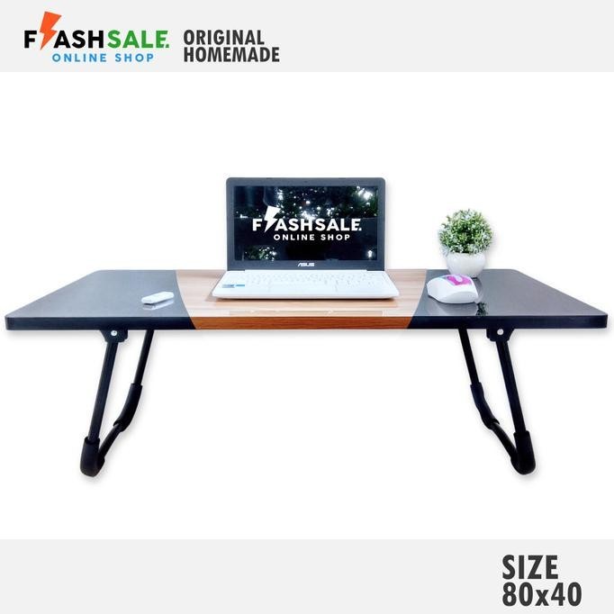 Meja Lipat Lesehan Ukuran 80x40 / Meja Laptop / Meja Belajar Lipat