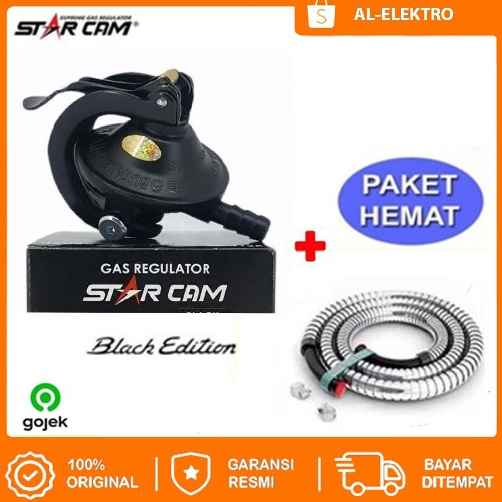 Original Promo Regulator Gas Winn Regulator Gas Star Cam Regulator Destec Regulator Starcam + Selang
