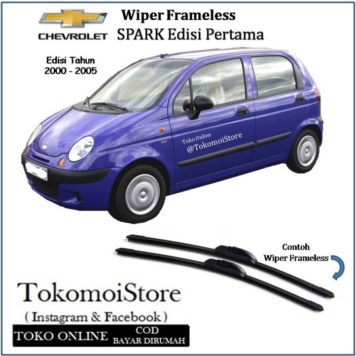 Wiper Banana Chevrolet Spark Edisi 2003 2004 2005