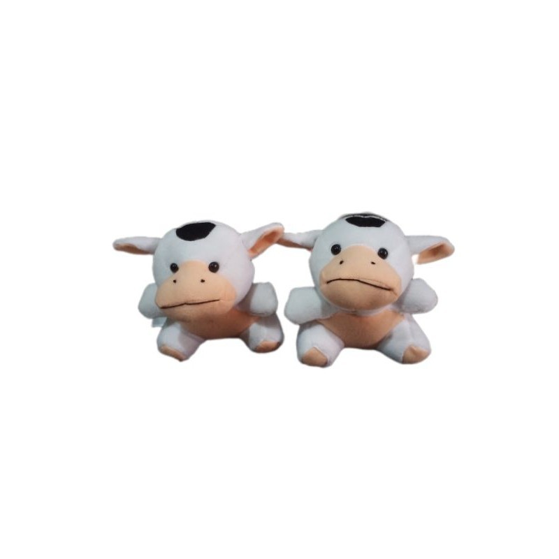 Boneka Mini Sapi Cow Lucu Boneka Kecil 15cm Bahan Halus Lembut