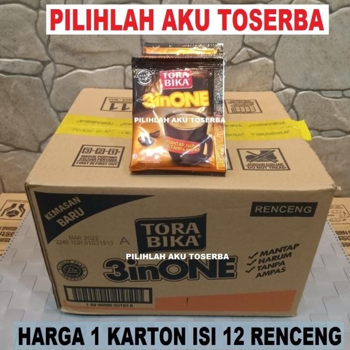 

Silahkan Gan Torabika Kopi 3 in 1 renceng 20gr (HARGA 1 DUS ISI 12 RENCENG)