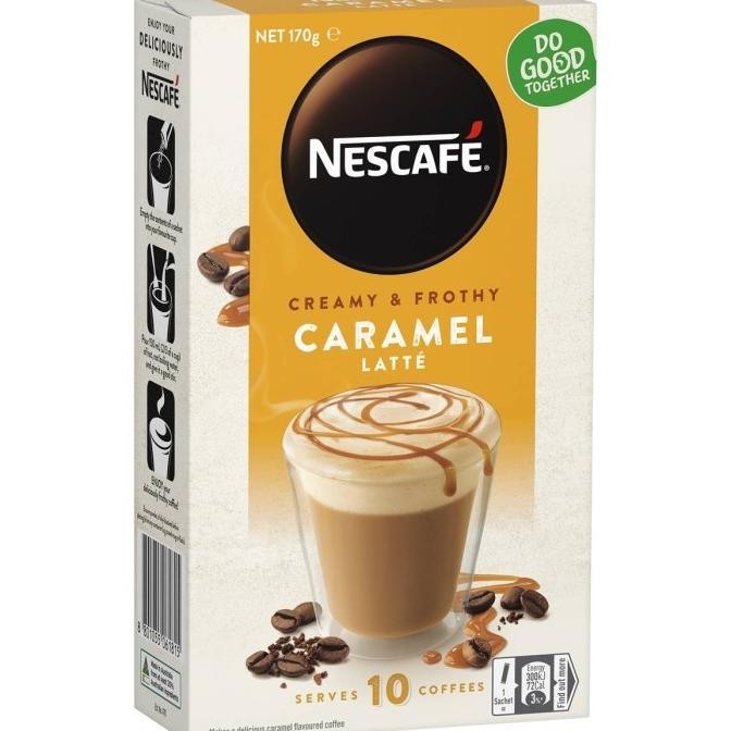 Silahkan Gan Nescafe AUSTRALIA Gold Cappuccino Original Intense Caramel Mocha Latte